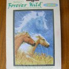 Janlynn Forever Wild Horses counted cross stitch kit 013-0314-W Janlynn Forever Wild Horses counted cross stitch kit 013-0314-W