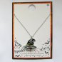 All That and a Pointy Hat witch charm pendant Halloween necklace