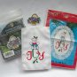 Completed Mill Hill Seasonal Sampling flower basket joy ornament cross stitch