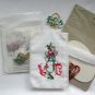 Completed Mill Hill Seasonal Sampling flower basket joy ornament cross stitch