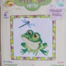 Riolis Little Frog counted cross stitch kit by Happy Bee HB159 Riolis Little Frog counted cross stitch kit by Happy Bee HB159