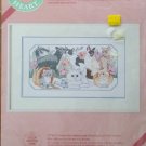 From the Heart Purrfect Garden Cat kitten counted cross stitch kit # 53522 From the Heart Purrfect Garden Cat kitten counted cross stitch kit # 53522