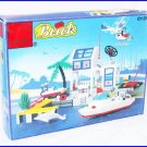 Coast Guard Boat Ship Helicopter Police Car Dolphin Brick Block Set fit LEGO (NEW - 50% OFF TO EBAY)