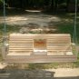 Cypress 5 ft. "Frogs" Porch Swing