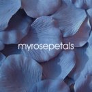 Petals - 1000 Silk Rose Petals Wedding Favors - Solid Colors - Periwinkle