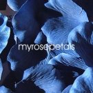 Petals - 1000 Silk Rose Petals Wedding Favors - Solid Colors - Royal Blue