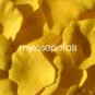 Petals - 1000 Silk Rose Petals Wedding Favors - Solid Colors - Yellow