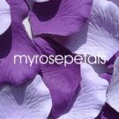 Petals - 200 Wedding Silk Rose Flower Petals Wedding Favors - Purple & Lavender