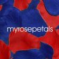 Petals - 200 Wedding Silk Rose Flower Petals Wedding Favors - Royal Blue & Red
