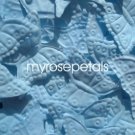 Petals - 200 Butterfly Shaped Silk Rose Petals - Wedding Favors - Powder Blue