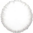 12 Mylar/Foil Balloons Lot Wedding/Party- Round - 18" - White