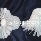 Honeycomb Bells - Bridal/Wedding/Anniversary Decor - 9" (2 count) - White