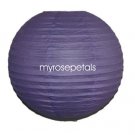 Party Paper Lantern-Round 16"-Luau Supplies- Oriental/Chinese Lamps - Lavender