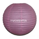Party Paper Lantern-Round 16"-Luau Supplies- Oriental/Chinese Lamps - Pink