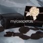 Glossy Favor Boxes - 4"x 4" x 2" Black - (25 pcs) Wedding/Shower/Party Favors