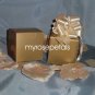 Glossy Favor Boxes - 2"x 2" x 2" Gold - (50 pcs) Wedding/Shower/Party Favors