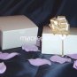 Glossy Favor Boxes - 4"x 4" x 2" White - (25 pcs) Wedding/Shower/Party Favors