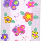 Cello Cellophane Favor Treat Party Bags w/Twist-Ties-Flowers