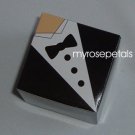 Favor Boxes - Tuxedo - 2" x 2" x 2" - (100 pcs) Wedding/Shower/Party Favors