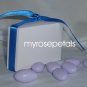 Favor Boxes - White Cake Shape Design - (10 pcs) Wedding/Shower/Party Favors