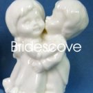 Porcelain Wedding Bride and Groom Cake Topper - Wedding Decoration / Gift - (HS90326A)
