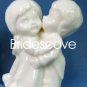 Porcelain Wedding Bride and Groom Cake Topper - Wedding Decoration / Gift - (HS90326A)
