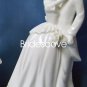 Porcelain Wedding Bride and Groom Cake Topper - Wedding Decoration / Gift - (HS90310)