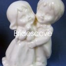 Porcelain Wedding Bride and Groom Cake Topper - Wedding Decoration / Gift - (HS90328A)