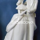 Porcelain Wedding Bride and Groom Cake Topper - Wedding Decoration / Gift - (HS90311)