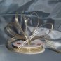 Sheer Organza Ribbon Mono Edge - 3/8" - 25 Yards (75 FT) - Sage