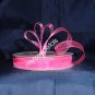 Sheer Organza Ribbon Mono Edge - 5/8" - 25 Yards (75 FT) - Hot Pink
