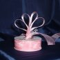 Sheer Organza Ribbon Mono Edge - 7/8" - 25 Yards (75 FT) - Pink