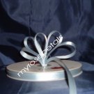 Ribbon - Satin Ribbon- 3/8" Single Face 100 Yards (300 FT) - Dusty Blue-Sewing- Craft-Wedding Favors