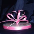 Ribbon - Satin Ribbon- 3/8" Single Face 100 Yards (300 FT) -Pink - Sewing-Craft -Wedding Favors