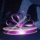 Ribbon - Satin Ribbon- 3/8" Single Face 100 Yards (300 FT) - Purple - Sewing-Craft -Wedding Favors