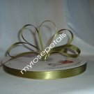 Ribbon - Satin Ribbon- 3/8" Single Face 100 Yards (300 FT)- Sage -Sewing-Craft -Wedding Favors