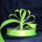 Ribbon - Satin Ribbon- 5/8" Single Face 50 Yards (150 FT) - Lime Green-Sewing-Craft- Wedding Favors