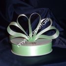 Ribbon - Satin Ribbon- 7/8" Single Face 50 Yards (150 FT)- Pale Green -Sewing-Craft -Wedding Favors