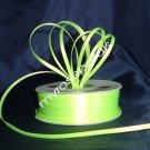 Satin Ribbon- 1/8" Double Face 100 Yards (300 FT) - Lime Green -Sewing-Craft-Wedding Favors