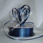 Satin Ribbon- 1/8" Double Face 100 Yards (300 FT) - Navy Blue -Sewing-Craft-Wedding Favors