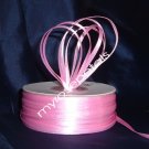 Satin Ribbon- 1/8" Double Face 100 Yards (300 FT) - Pink -Sewing-Craft-Wedding Favors