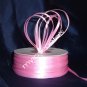 Satin Ribbon- 1/8" Double Face 100 Yards (300 FT) - Pink -Sewing-Craft-Wedding Favors