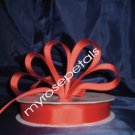 Grosgrain Ribbon 7/8" - 50 Yards (150 FT) - Red -Sewing- Craft - Wedding Favors