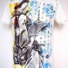Emperor Eternity Japanese Geisha Yacuza Samurai Sword T-Shirt White M Emperor Eternity Japanese Geisha Yacuza Samurai Sword T-Shirt White M