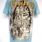 Emperor Eternity Horse Carriage Devil Death Sword T-Shirt Blue L