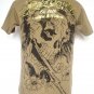 Emperor Eternity Prayer Immortal Cross Tattoo T-Shirt Olive M