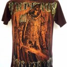 Emperor Eternity Skull Tattoo Art T-Shirt BrownRed Size M Emperor Eternity Skull Tattoo Art T-Shirt BrownRed Size M