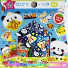 Kamio Japan Panda Mart Sticker Sack kawaii stickers Foods Doughnuts
