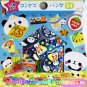 Kamio Japan Panda Mart Sticker Sack kawaii stickers Foods Doughnuts