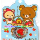 San-X Rilakkuma Strawberry Sticker Sack kawaii stickers Korilakkuma Strawberries